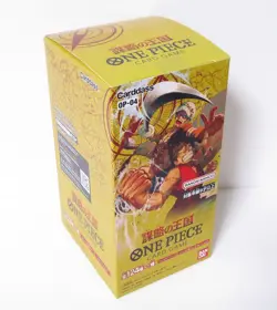 One Piece Trading Card Game Kingdom Of Intrigue OP-04 Booster Box Japanese - Image 1