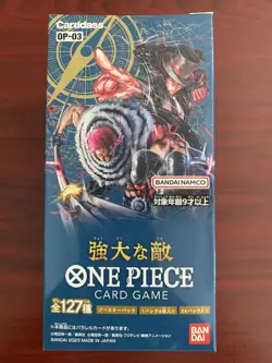 ONE PIECE CARD GAME CCG OP-03 MIGHTY ENEMIES JAPANESE BOOSTER BOX (SEALED) - Image 1