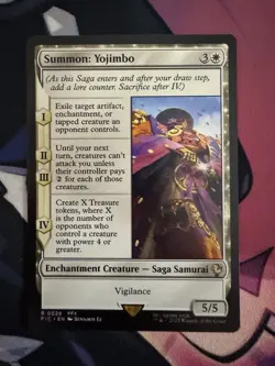 Summon: Yojimbo - 28 - NM - Commander: FINAL FANTASY - MTG - Image 1