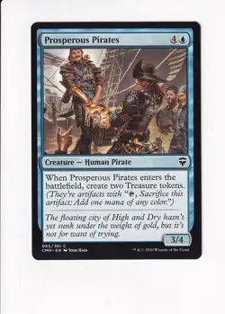 2020 MAGIC THE GATHERING MTG COMMANDER LEGENDS PROSPEROUS PIRATES (#1) (X) - Image 1