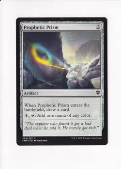 2020 MAGIC THE GATHERING MTG COMMANDER LEGENDS PROPHETIC PRISM (#1) (X) - Image 1