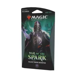 WOTC MtG Theme Packs War of the Spark Theme Booster Pack - Black New - Image 1