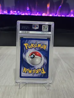 1999 Pokemon Chansey Holo SHADOWLESS PSA 8 - Image 2