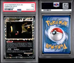 Pokemon Umbreon Prime 86/90 Undaunted Ultra Rare Holo PSA 7 English 2010 - Image 3