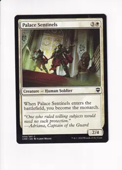 2020 MAGIC THE GATHERING MTG COMMANDER LEGENDS PALACE SENTINELS (#2) (X) - Image 1