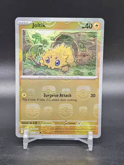 2025 Pokemon White Flare Joltik Reverse Holo Master Ball Common #033/086 - Image 1
