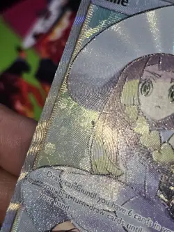 Lusamine 110/111 Crimson Invasion and Pokemon Lillie 147/149 Sun & Moon Base Set - Image 4