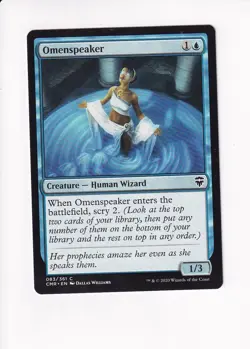 2020 MAGIC THE GATHERING MTG COMMANDER LEGENDS OMENSPEAKER (#1) (X) - Image 1