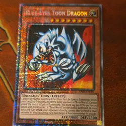 Konami Yu-Gi-Oh! TCG Blue-Eyes Toon Dragon Starlight Rare Foil RA05-EN003 - Image 1