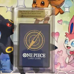 One Piece Pillars of Strength Sogeking Manga Art Foil OP03-122 BGS Pristine 10 - Image 2