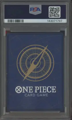 2025 One Piece OP13 Japanese Alternate Art #118 Monkey D. Luffy PSA 10 GEM MINT - Image 2