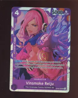 One Piece English OP06-069 Vinsmoke Reiju Alternate Art Super Rare - Image 1