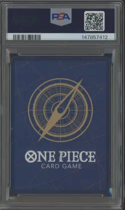 2025 One Piece OP13 EN #058 Monkey D. Luffy Treasure Rare PSA 10 GEM MINT - Image 2