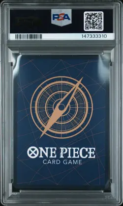 2025 One Piece OP12 EN Monkey D Luffy Alternate Art #015 PSA 10 GEM MINT - Image 2