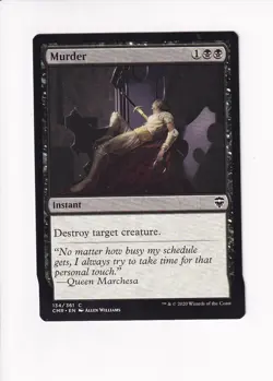 2020 MAGIC THE GATHERING MTG COMMANDER LEGENDS MURDER (#2) (X) - Image 1