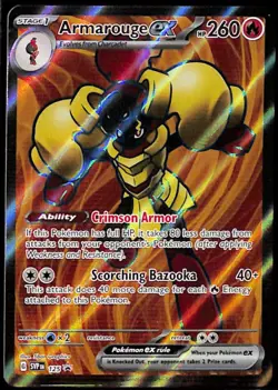 Armarouge ex - Promo SV: Scarlet & Violet Promo Cards 125 NM Holo - Image 1