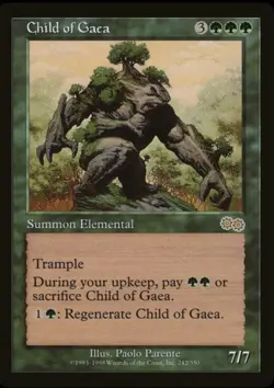 Child of Gaea Urza's Saga Regular MTG Magic The Gathering 4x - Image 1