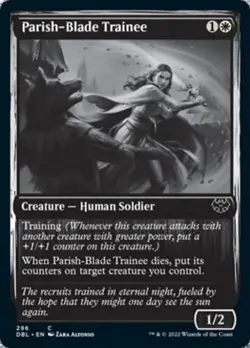Parish-Blade Trainee - Near Mint MTG Innistrad: Double Feature - Image 1