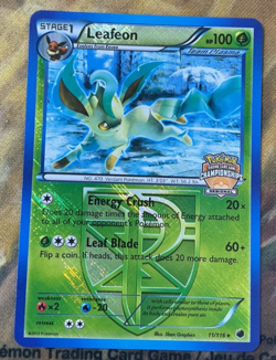 Leafeon 11/116 Holo Promo Foil 2013 Pokemon Card Championships #2720 - Image 1
