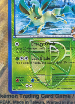 Leafeon 11/116 Holo Promo Foil 2013 Pokemon Card Championships #2720 - Image 5