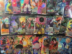 Dragon Ball Super Card Game Holo Foil Vegeta Goku Frieza Bt28 R SR Lot*26 ZR29 - Image 2