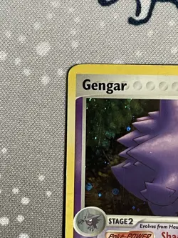 Gengar 5/92 EX Legend Maker Holo Rare Pokemon Card DMG - Image 4