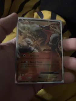 Entei EX Dark Explorers Holo Card 13/108 NM Condition - Image 1