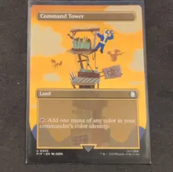 Wizards Command Tower Universes Beyond Fallout Uncommon Land U0360 - Image 1