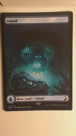 Island - REX - Jurassic - NM - Magic The Gathering - MTG - TCG - Image 1