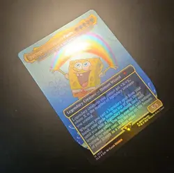 SpongeBob SquarePants - Jodah, the Unifier Rainbow Foil Secret Lair Drop Foil Nm - Image 3