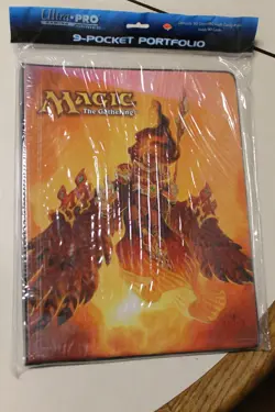 MTG Ultra Pro Binder 9-pocket holds 90 Akroma, Angel of Fury - Image 1