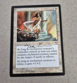 UNPLAYED SIGNED NM Favorable Destiny Mirage MTG Thomas Gianni EDH CUBE VINTAGE - Image 1