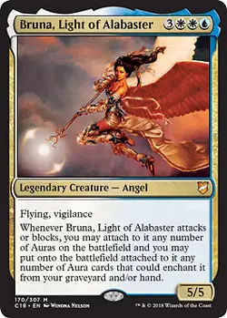 MTG Commander 2018 - Bruna, Light of Alabaster - Image 1
