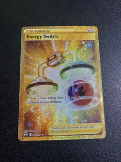 Pokemon TCG Energy Switch 212/195 Silver Tempest Secret Rare N/M Condition - Image 1