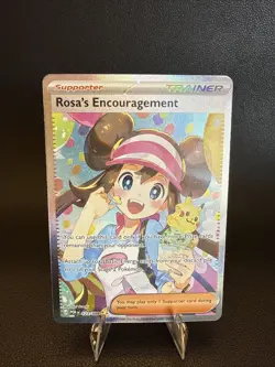 Rosa’s Encouragement #123 – Pokemon Perfect Order | Full Art Trainer - Image 1