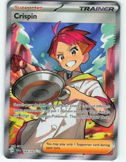 Crispin - 164/142 Stellar Crown - Pokemon TCG - 2024 - Image 1
