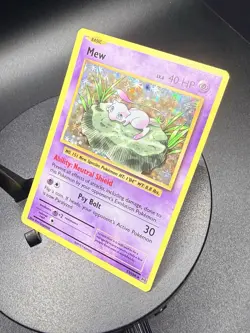 Mew 53/108 Pokemon Evolutions Holo LP - - Image 2