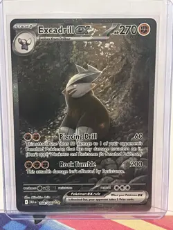 Excadrill EX SIR 168/086 Black Bolt - Pokemon TCG English MINT -PACK FRESH- - Image 1