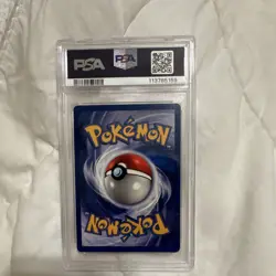 1999 Pokemon Starmie Base Set Shadowless 1st Edition 64/102 PSA 8 - Image 2