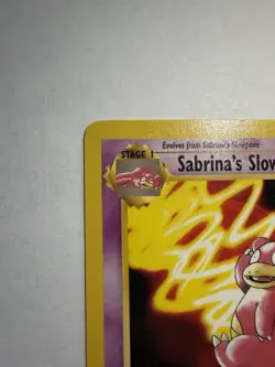 Pokemon TCG Sabrina's Slowbro Gym Heroes 1st Ed Uncommon 60/132 2000 70 HP - Image 4