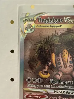 Regigigas VSTAR GG70 Crown Zenith Trainer Gallery Full Art Pokemon Card - Image 2
