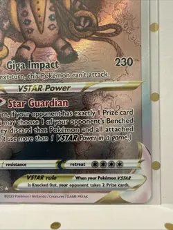 Regigigas VSTAR GG70 Crown Zenith Trainer Gallery Full Art Pokemon Card - Image 4