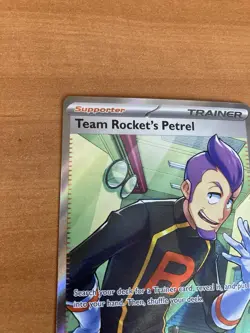 Pokemon Team Rocket's Petrel Ultra Rare SV10: Destined Rivals 226/182 TCG NM - Image 5