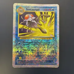 Tentacruel 66/110 Legendary Collection 2002 Pokemon WOTC Reverse Holo Damage - Image 1