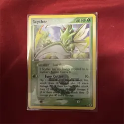 Pokemon Scyther 60HP Holo Rare EX FireRed & LeafGreen 29/112 Basic English - Image 1