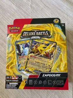 Pokemon TCG: Zapdos EX Deluxe Battle Deck New Sealed - Image 1