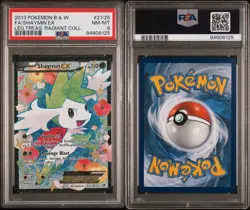 The Pokemon Company Shaymin EX RC21/RC25 Legendary Treasures Full Art PSA 8 - Image 2