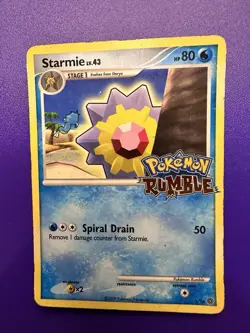 STARMIE 5/16 STAMPED POKEMON RUMBLE 2009 RARE - Image 1