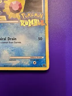 STARMIE 5/16 STAMPED POKEMON RUMBLE 2009 RARE - Image 5