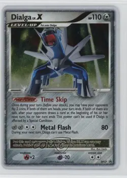 Dialga Lv X Holo Pokemon Diamond & Pearl Black Star Promo #DP37 2007 - Image 1